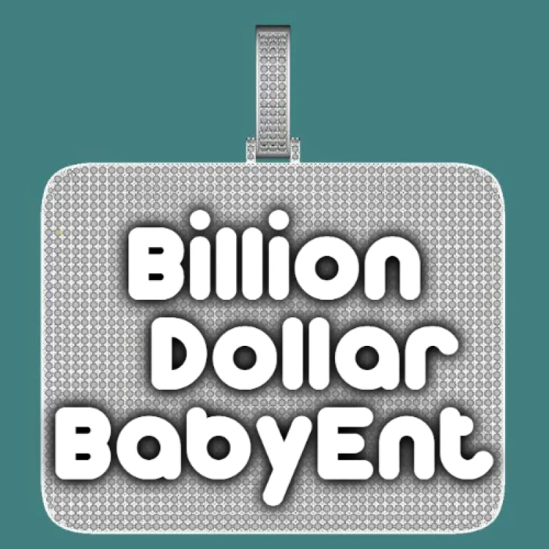 CUSTOM LETTER NECKLACE 3D BIG SQUARE sold by The GUU Shop