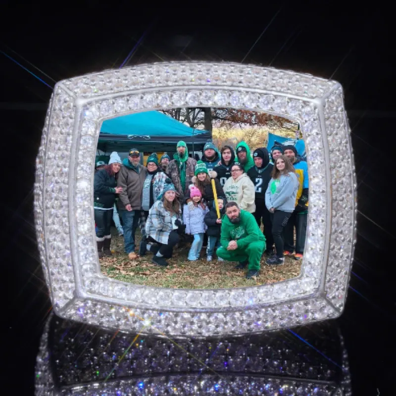 3D CUSTOM PICTURE ICED RING made by The GUU Shop