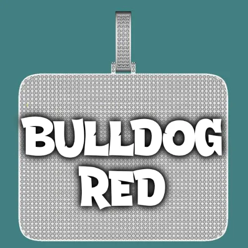 CUSTOM LETTER NECKLACE 3D BIG SQUARE sold by The GUU Shop