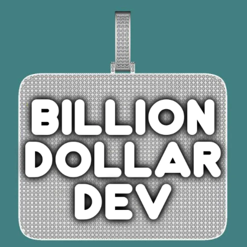 CUSTOM LETTER NECKLACE 3D BIG SQUARE sold by The GUU Shop