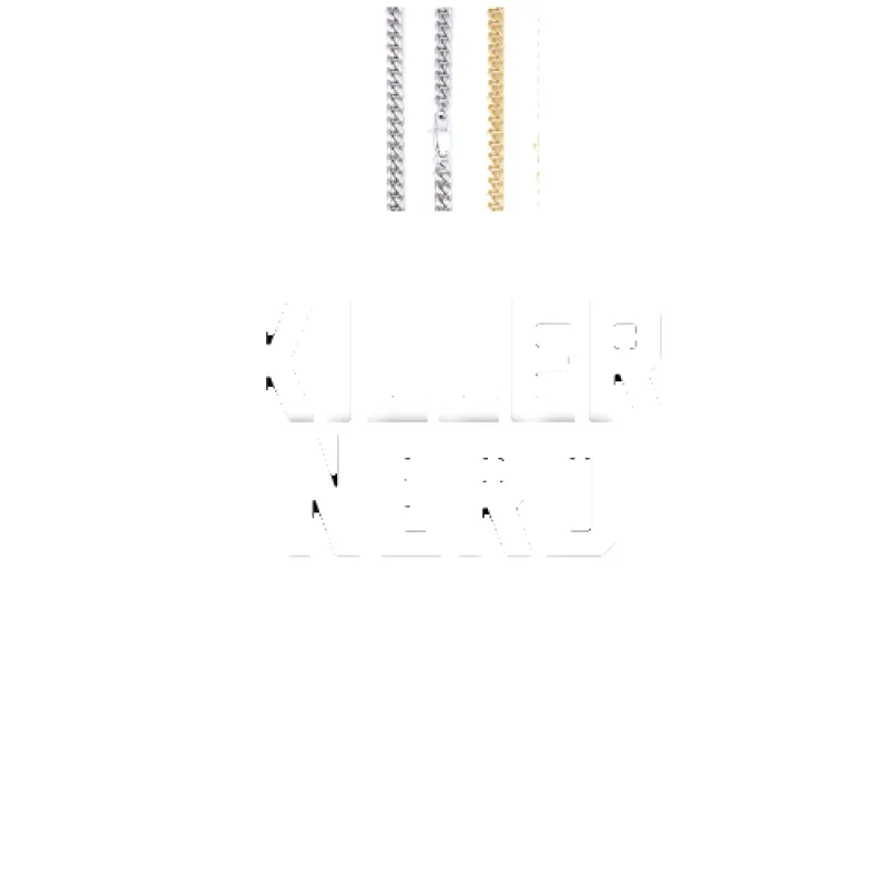 Custom Letters Baguette Two Layer Necklace made by The GUU Shop