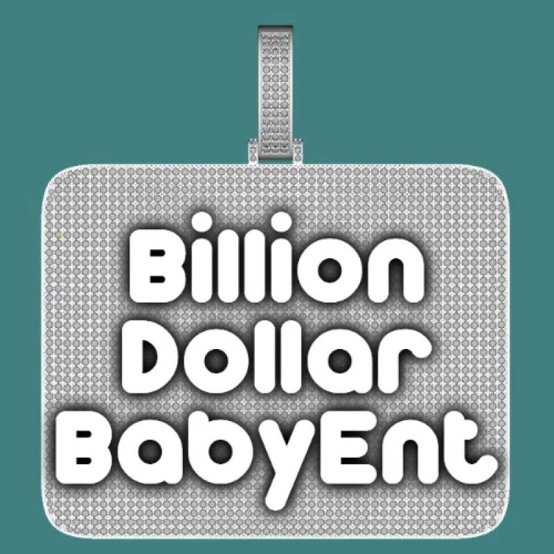 CUSTOM LETTER NECKLACE 3D BIG SQUARE sold by The GUU Shop