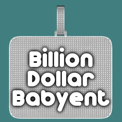 CUSTOM LETTER NECKLACE 3D BIG SQUARE sold by The GUU Shop