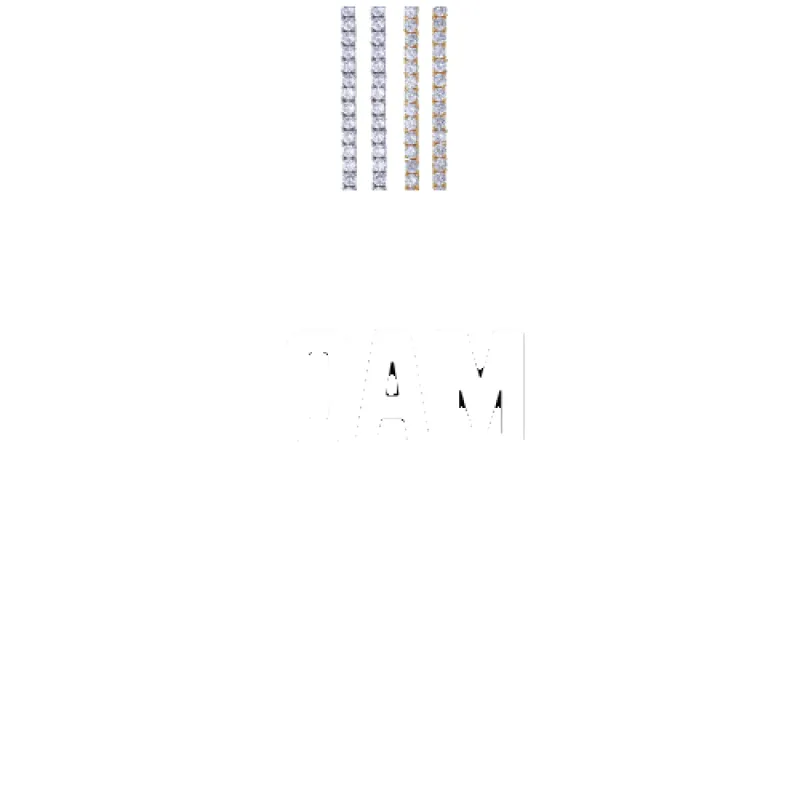 Custom Letters Baguette Two Layer Necklace sold by The GUU Shop