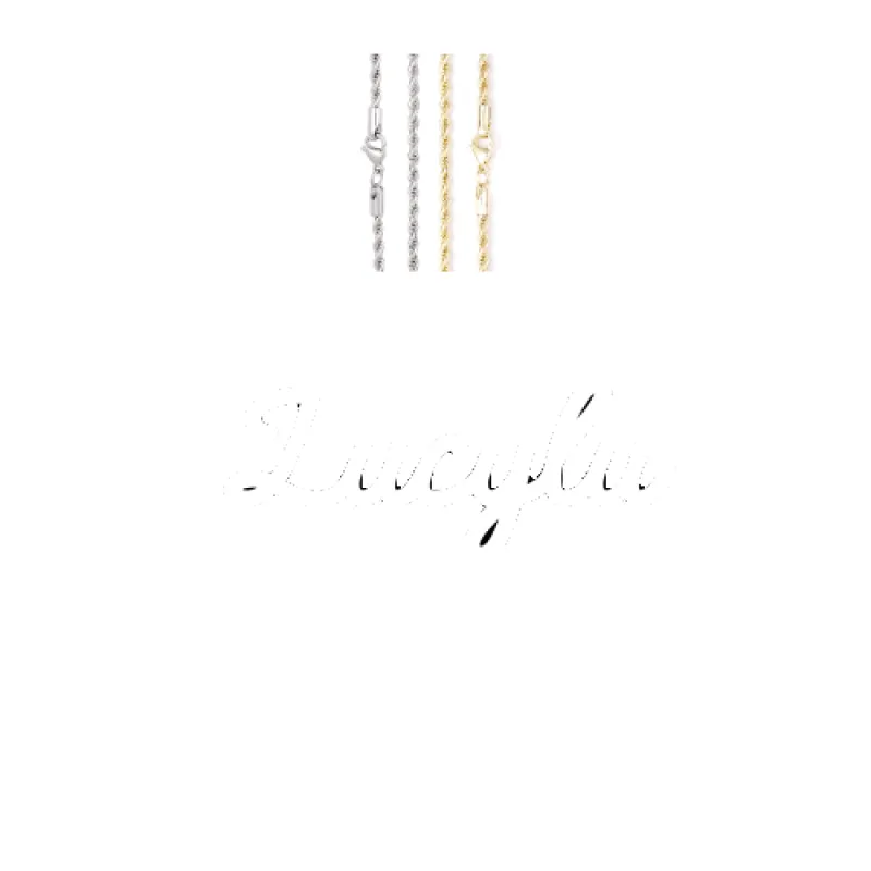 Script Custom Letter Necklace sold by The GUU Shop