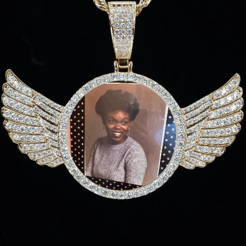 CUSTOM PICTURE PENDANT STYLE-4 sold by The GUU Shop