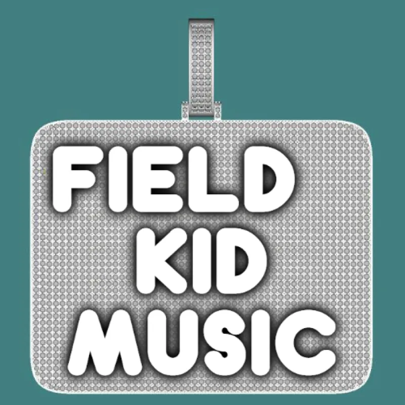 CUSTOM LETTER NECKLACE 3D BIG SQUARE sold by The GUU Shop