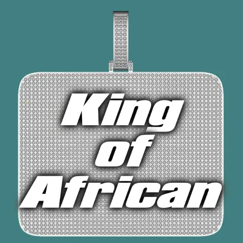 CUSTOM LETTER NECKLACE 3D BIG SQUARE sold by The GUU Shop