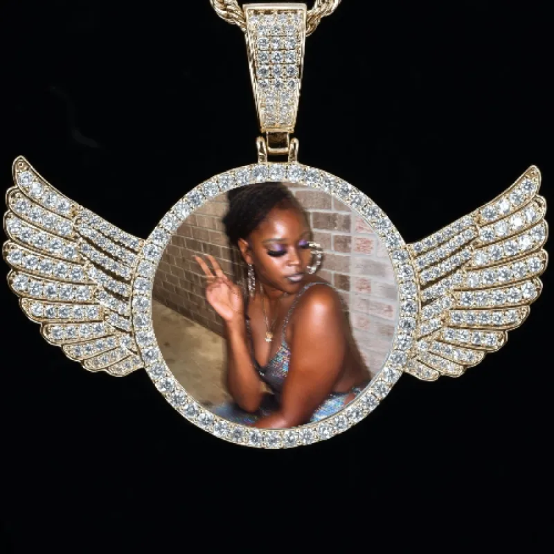 CUSTOM PICTURE PENDANT STYLE-4 sold by The GUU Shop