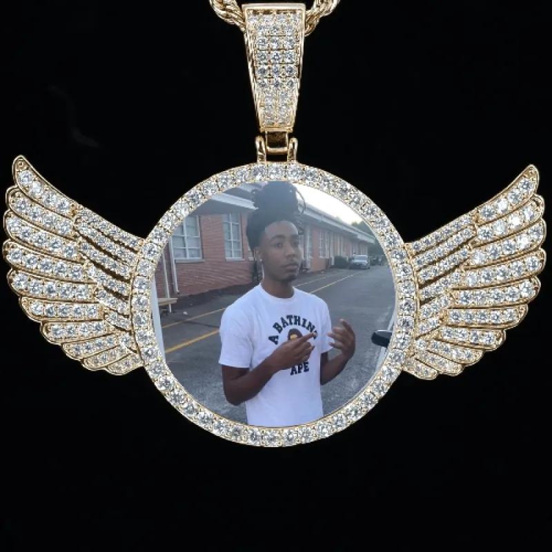 CUSTOM PICTURE PENDANT STYLE-4 sold by The GUU Shop