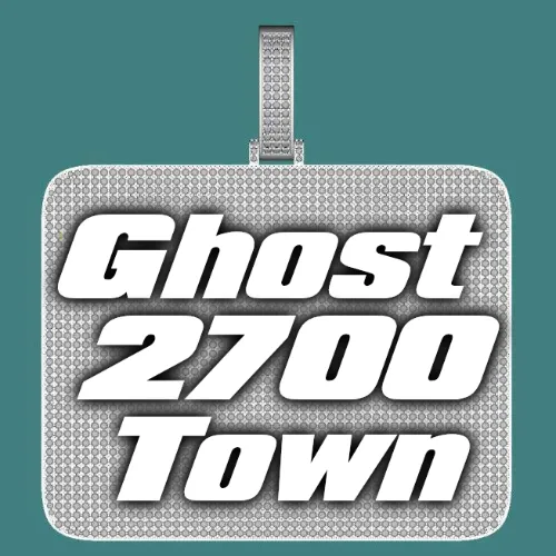 CUSTOM LETTER NECKLACE 3D BIG SQUARE sold by The GUU Shop