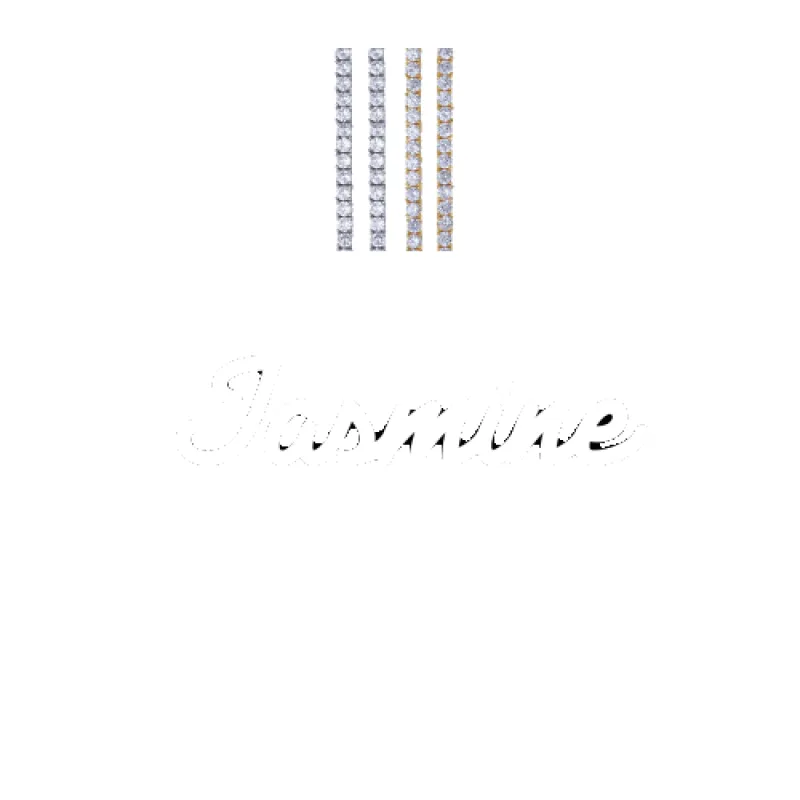 Script Custom Letter Necklace sold by The GUU Shop