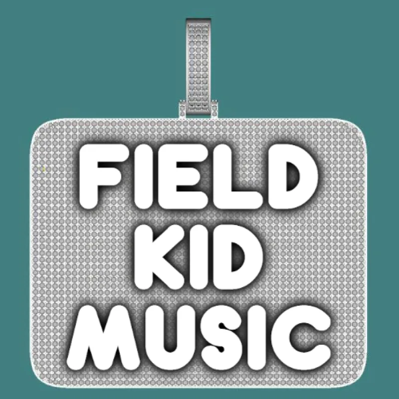 CUSTOM LETTER NECKLACE 3D BIG SQUARE sold by The GUU Shop