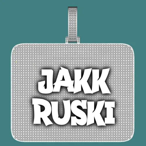 CUSTOM LETTER NECKLACE 3D BIG SQUARE sold by The GUU Shop