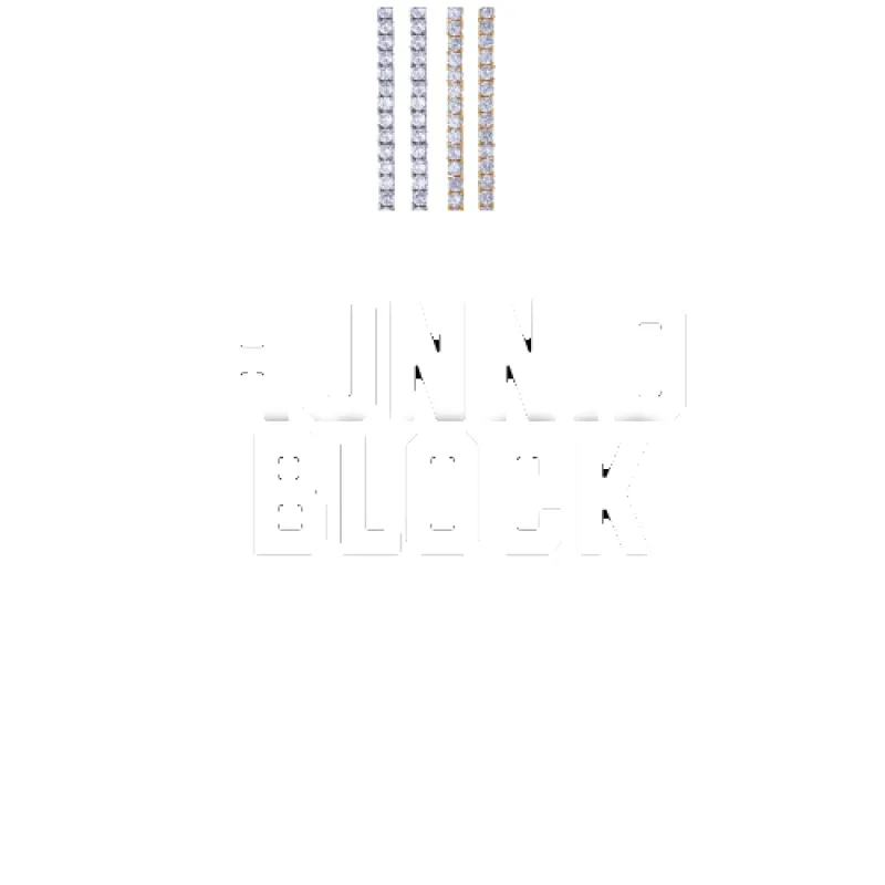 Custom Letters Baguette Two Layer Necklace made by The GUU Shop