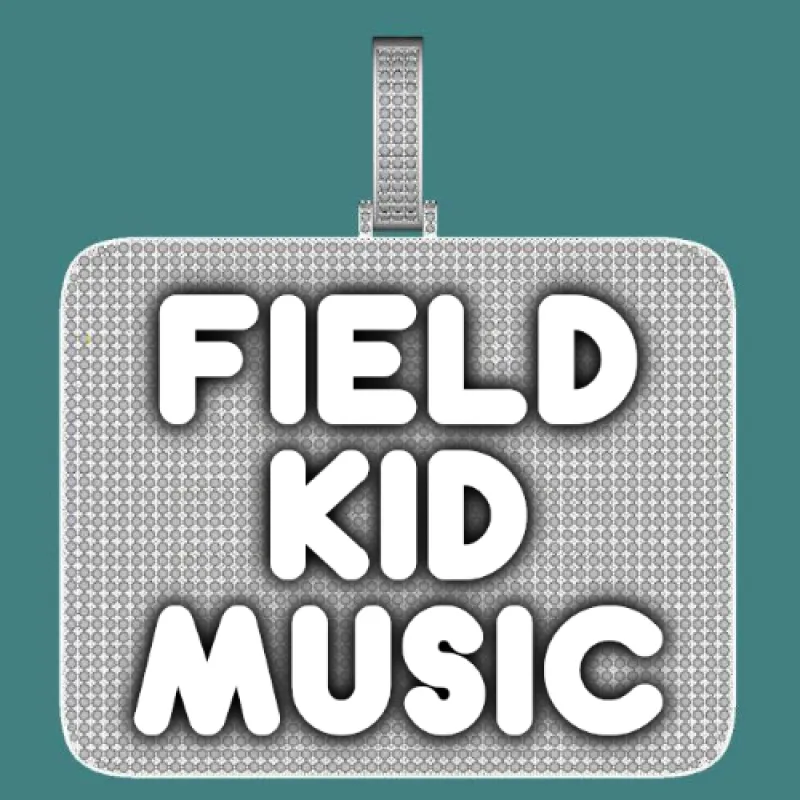 CUSTOM LETTER NECKLACE 3D BIG SQUARE made by The GUU Shop