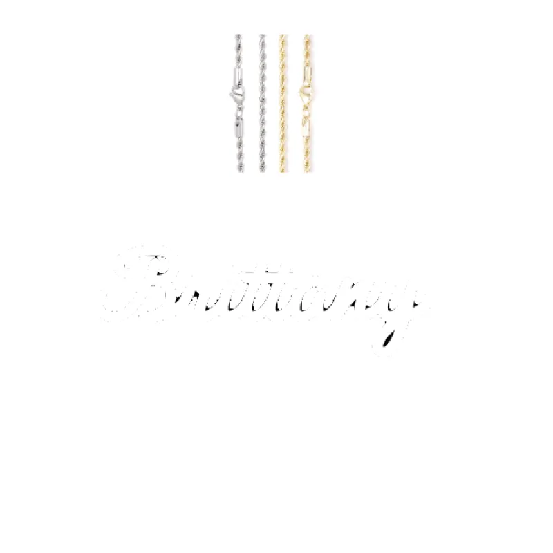 Script Custom Letter Necklace sold by The GUU Shop