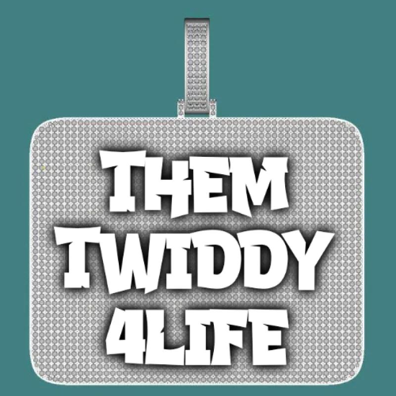 CUSTOM LETTER NECKLACE 3D BIG SQUARE sold by The GUU Shop