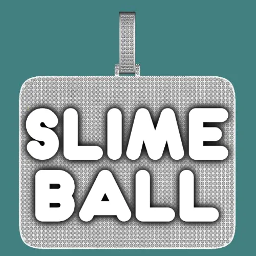 CUSTOM LETTER NECKLACE 3D BIG SQUARE sold by The GUU Shop