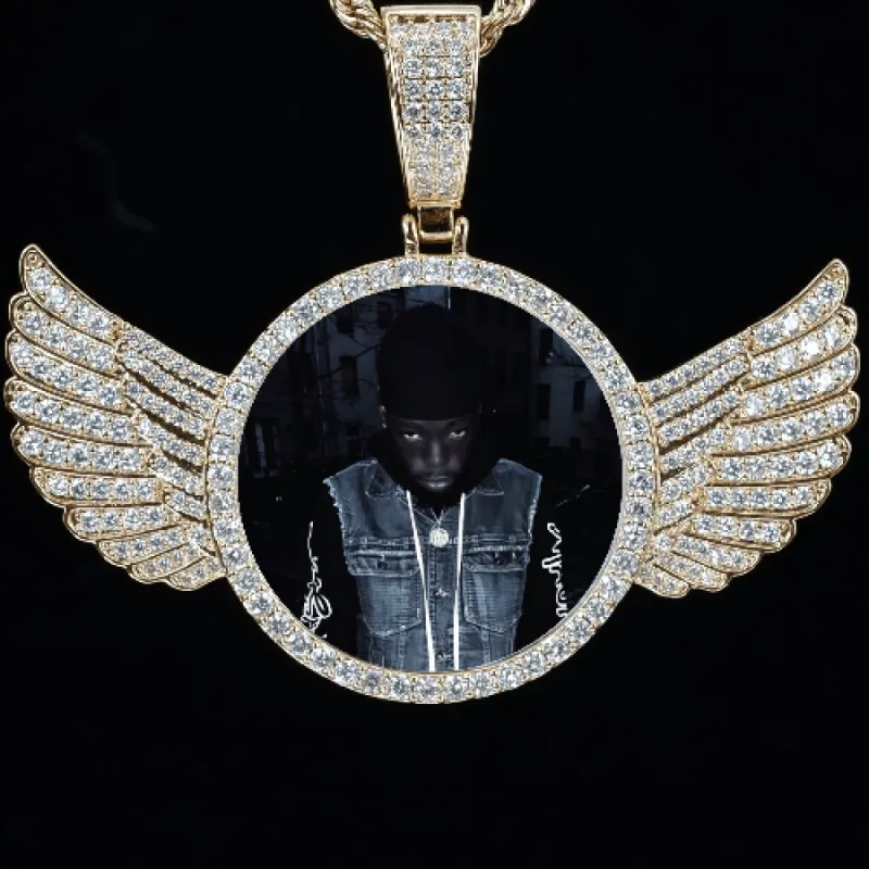 CUSTOM PICTURE PENDANT STYLE-4 sold by The GUU Shop