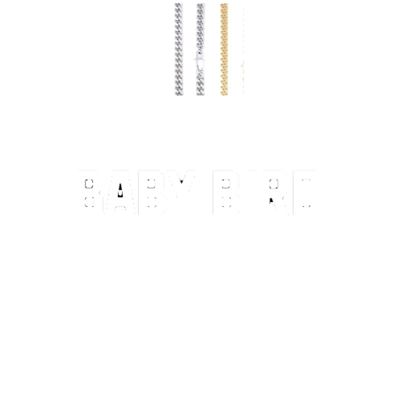 Custom Letters Baguette Two Layer Necklace sold by The GUU Shop