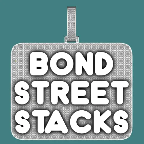 CUSTOM LETTER NECKLACE 3D BIG SQUARE sold by The GUU Shop