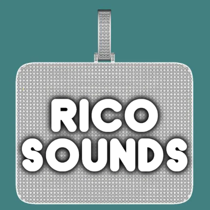 CUSTOM LETTER NECKLACE 3D BIG SQUARE made by The GUU Shop