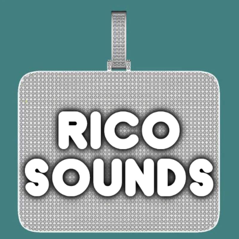 CUSTOM LETTER NECKLACE 3D BIG SQUARE sold by The GUU Shop