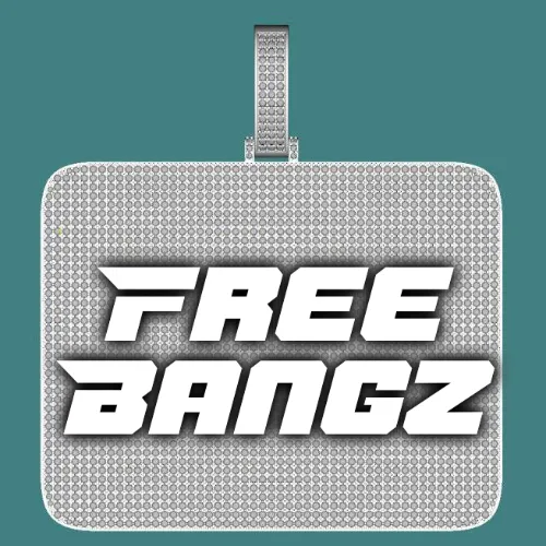 CUSTOM LETTER NECKLACE 3D BIG SQUARE sold by The GUU Shop