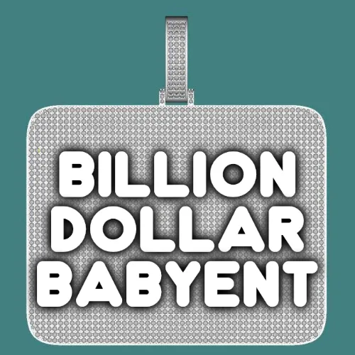 CUSTOM LETTER NECKLACE 3D BIG SQUARE sold by The GUU Shop