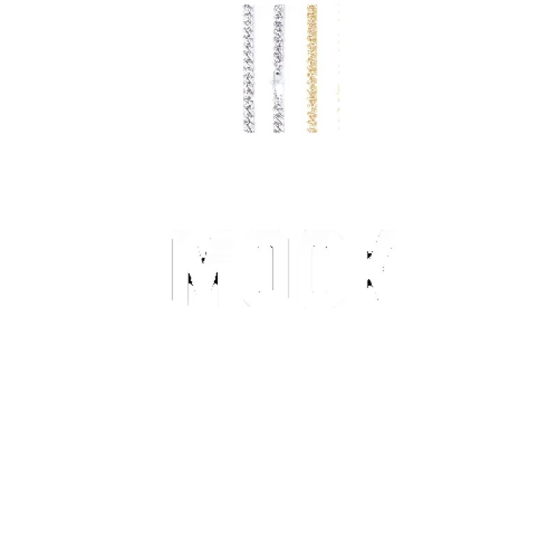 Custom Letters Baguette Two Layer Necklace sold by The GUU Shop