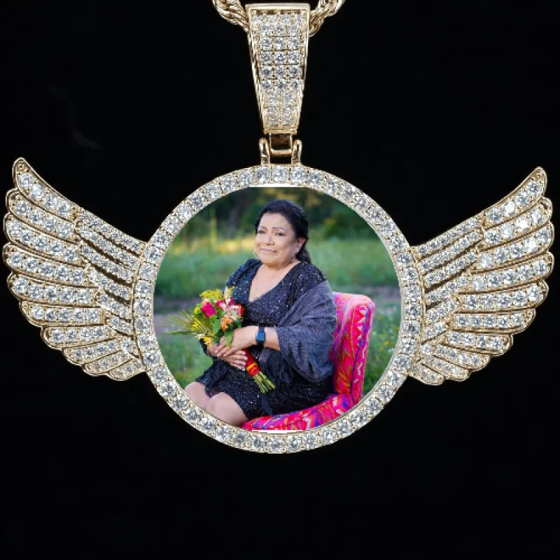 CUSTOM PICTURE PENDANT STYLE-4 sold by The GUU Shop