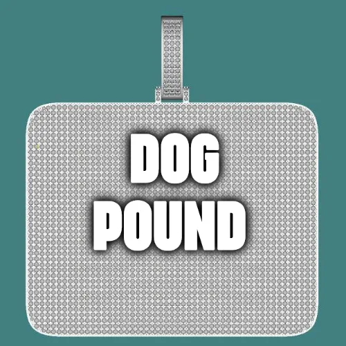 CUSTOM LETTER NECKLACE 3D BIG SQUARE sold by The GUU Shop