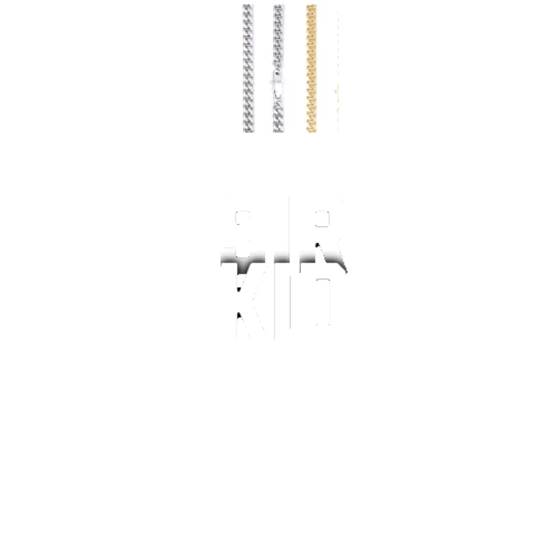 Custom Letters Baguette Two Layer Necklace made by The GUU Shop