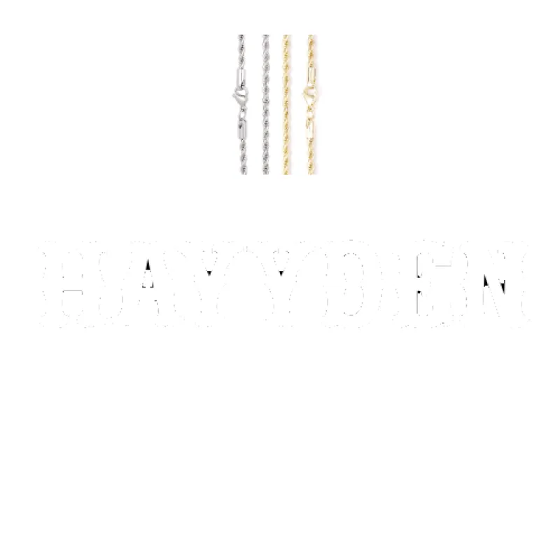 Custom Letters Freibeuter Font Necklace made by The GUU Shop