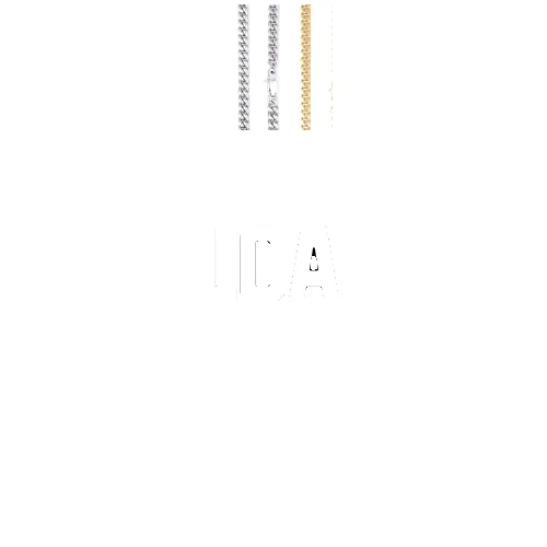 Custom Letters Baguette Two Layer Necklace sold by The GUU Shop