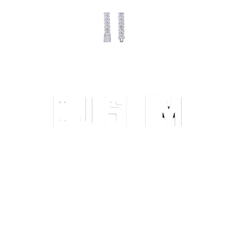 Custom Letters Baguette Two Layer Necklace made by The GUU Shop