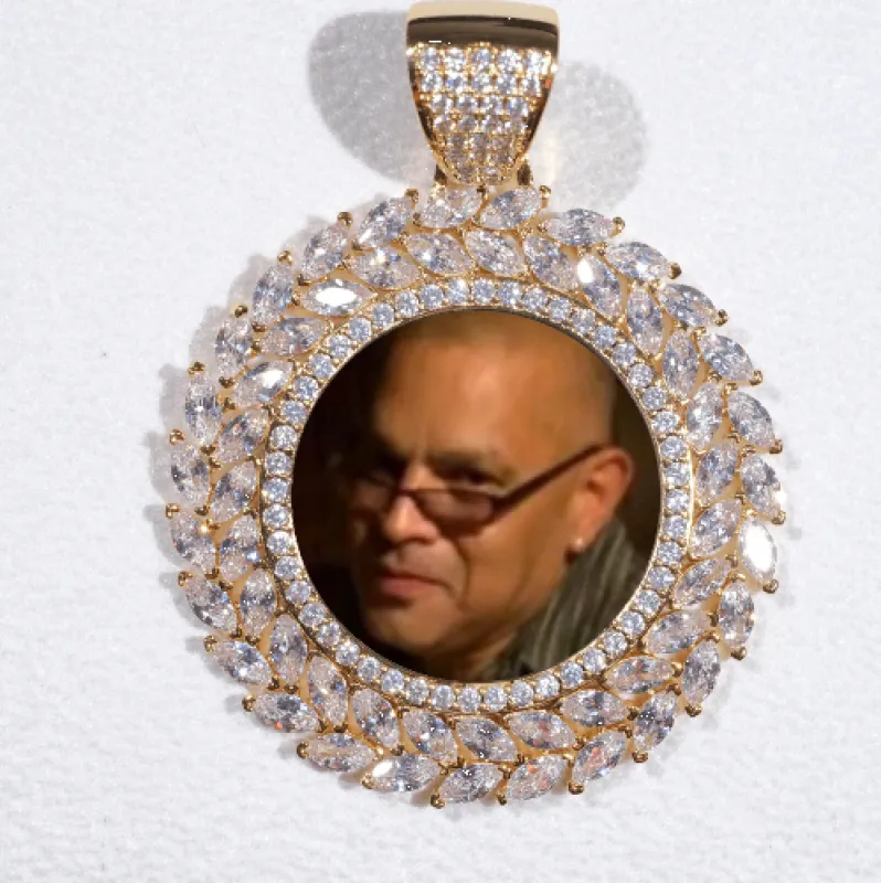 Large 3D Wheat Ear Custom Picture Pendant made by The GUU Shop