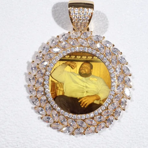 Large 3D Wheat Ear Custom Picture Pendant sold by The GUU Shop