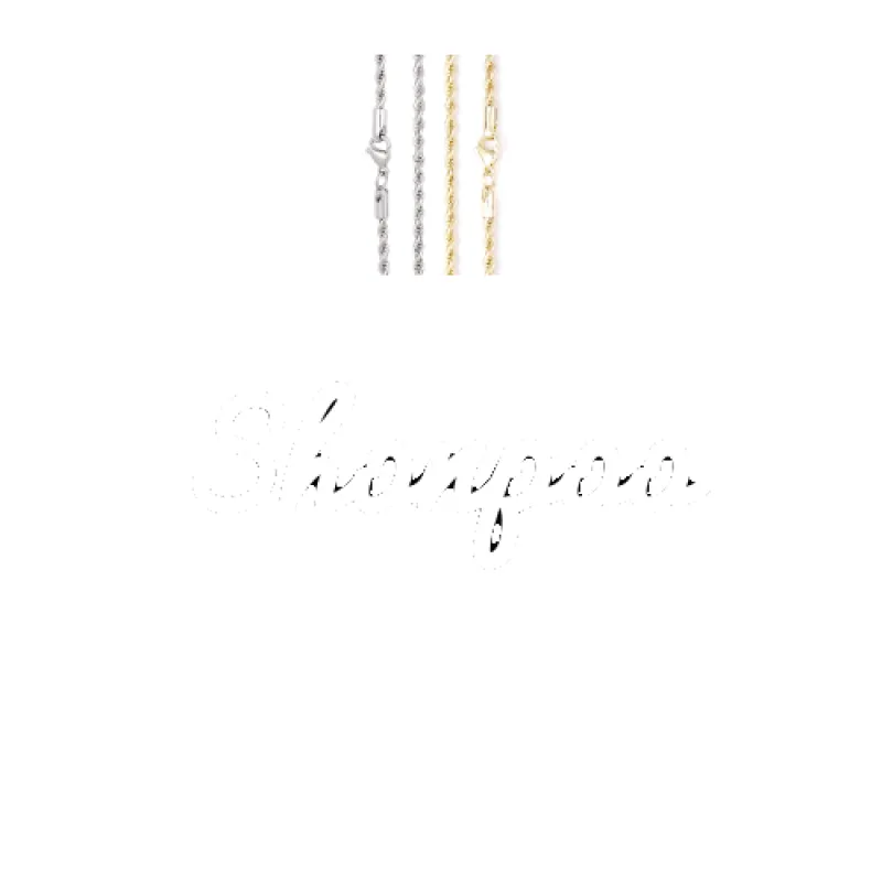 Script Custom Letter Necklace made by The GUU Shop