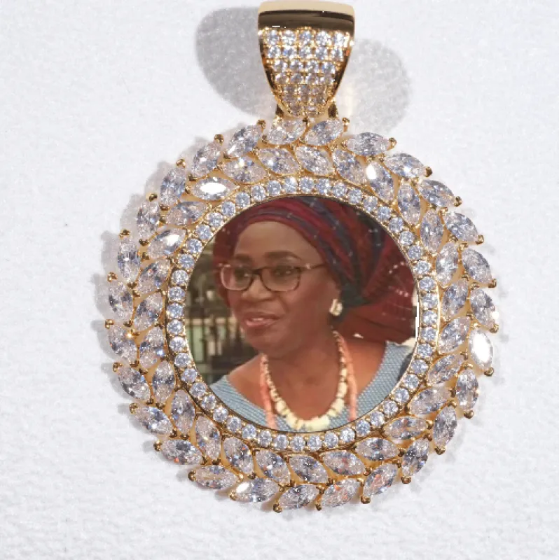 Large 3D Wheat Ear Custom Picture Pendant sold by The GUU Shop