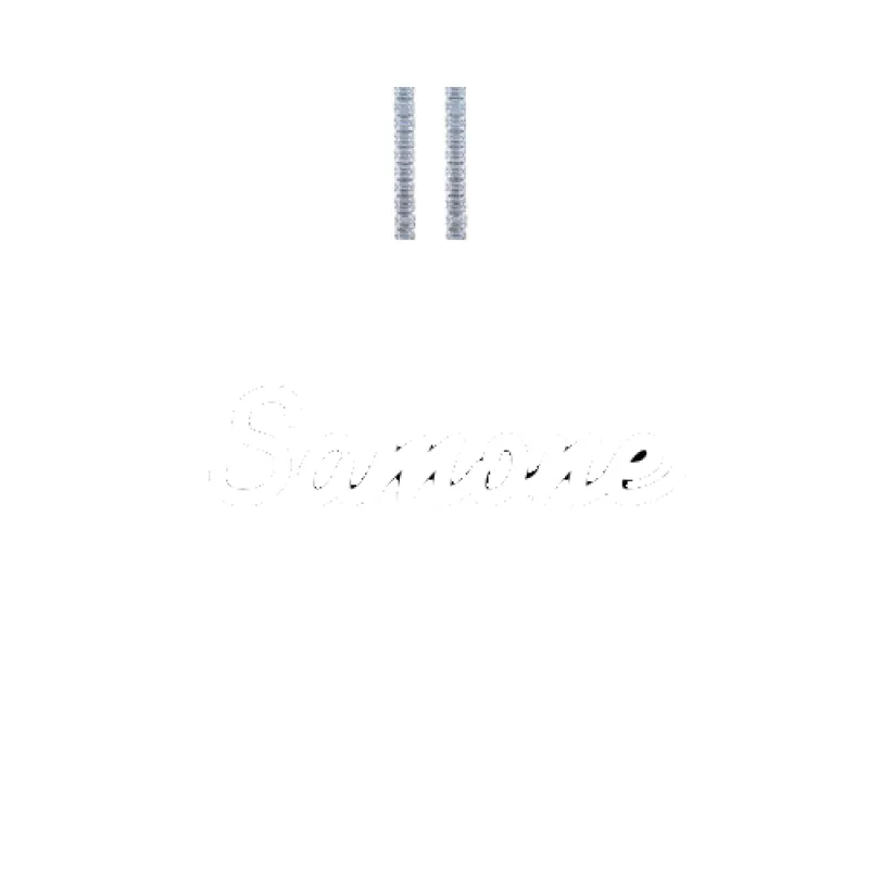 Script Custom Letter Necklace made by The GUU Shop