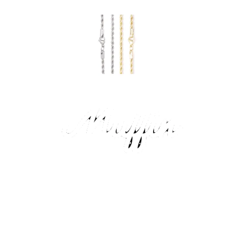 Script Custom Letter Necklace sold by The GUU Shop