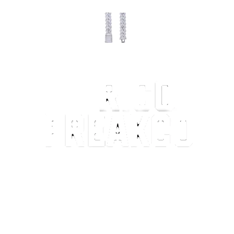 Custom Letters Baguette Two Layer Necklace made by The GUU Shop