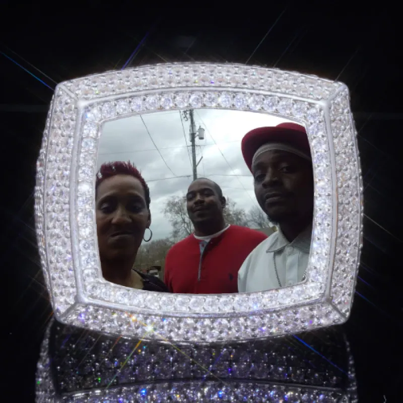 3D CUSTOM PICTURE ICED RING made by The GUU Shop