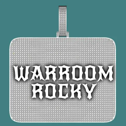 CUSTOM LETTER NECKLACE 3D BIG SQUARE sold by The GUU Shop