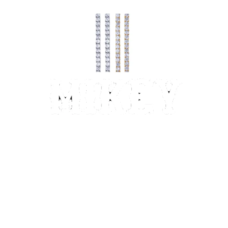 Custom Letters Freibeuter Font Necklace sold by The GUU Shop