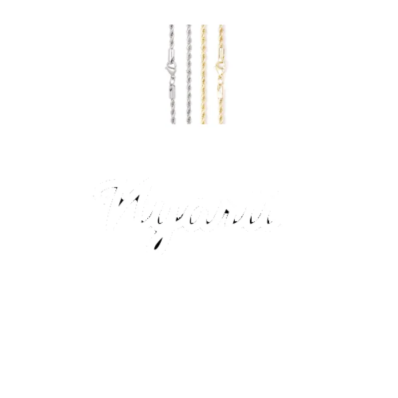 Script Custom Letter Necklace made by The GUU Shop