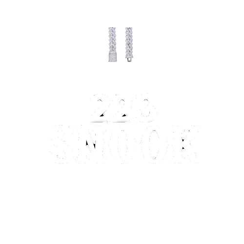 Custom Letters Freibeuter Font Necklace sold by The GUU Shop