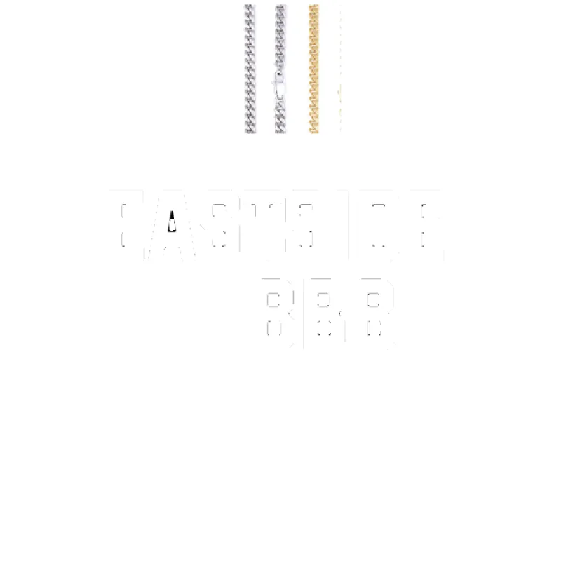 Custom Letters Baguette Two Layer Necklace made by The GUU Shop